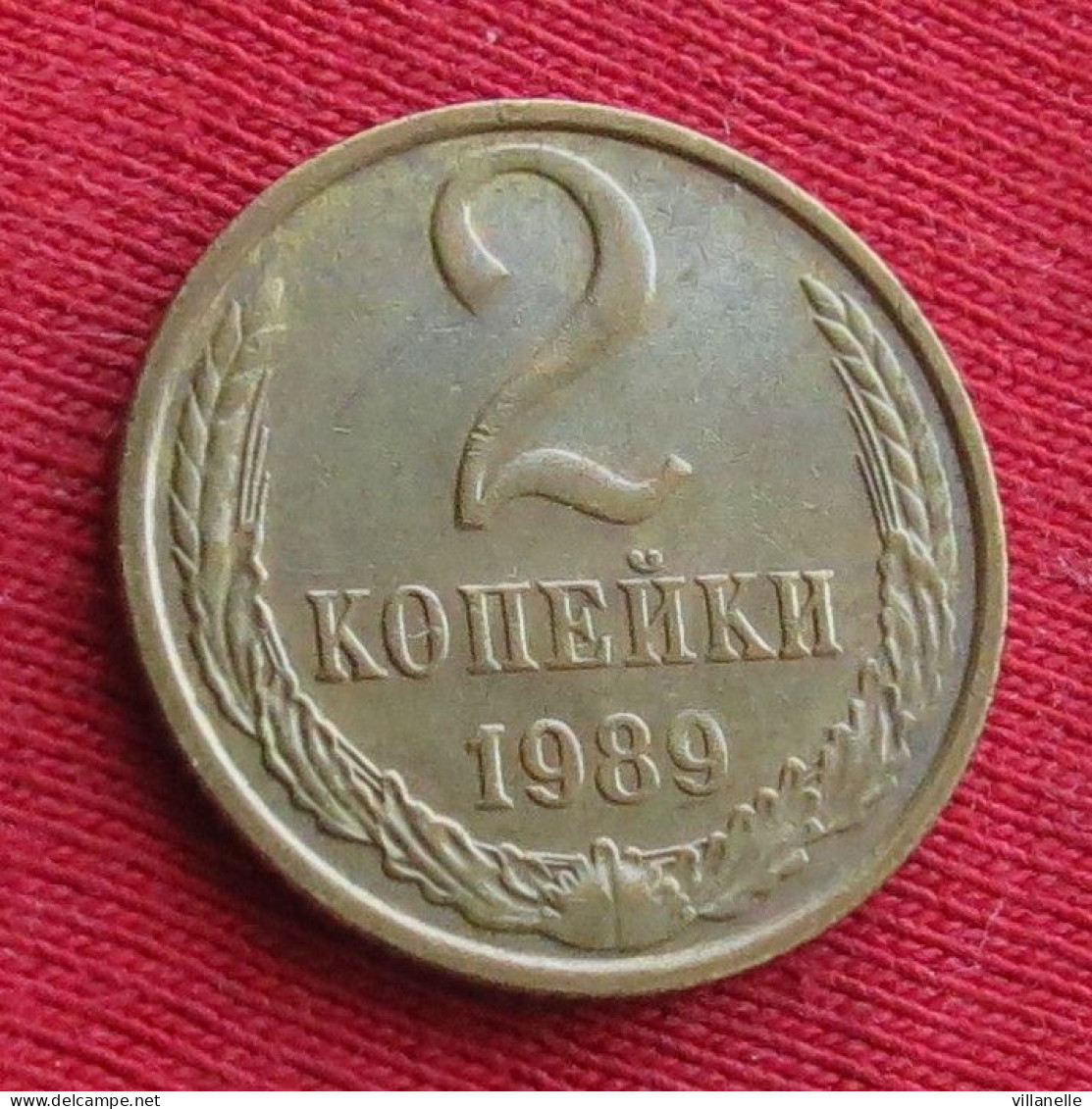 Russia 2 Kopecks 1989 Y# 127a Lt 645 *V1T Ussr Urss Russie Sowjetunion Rusia Rusland Kop. Kop Kopeyki - Russland