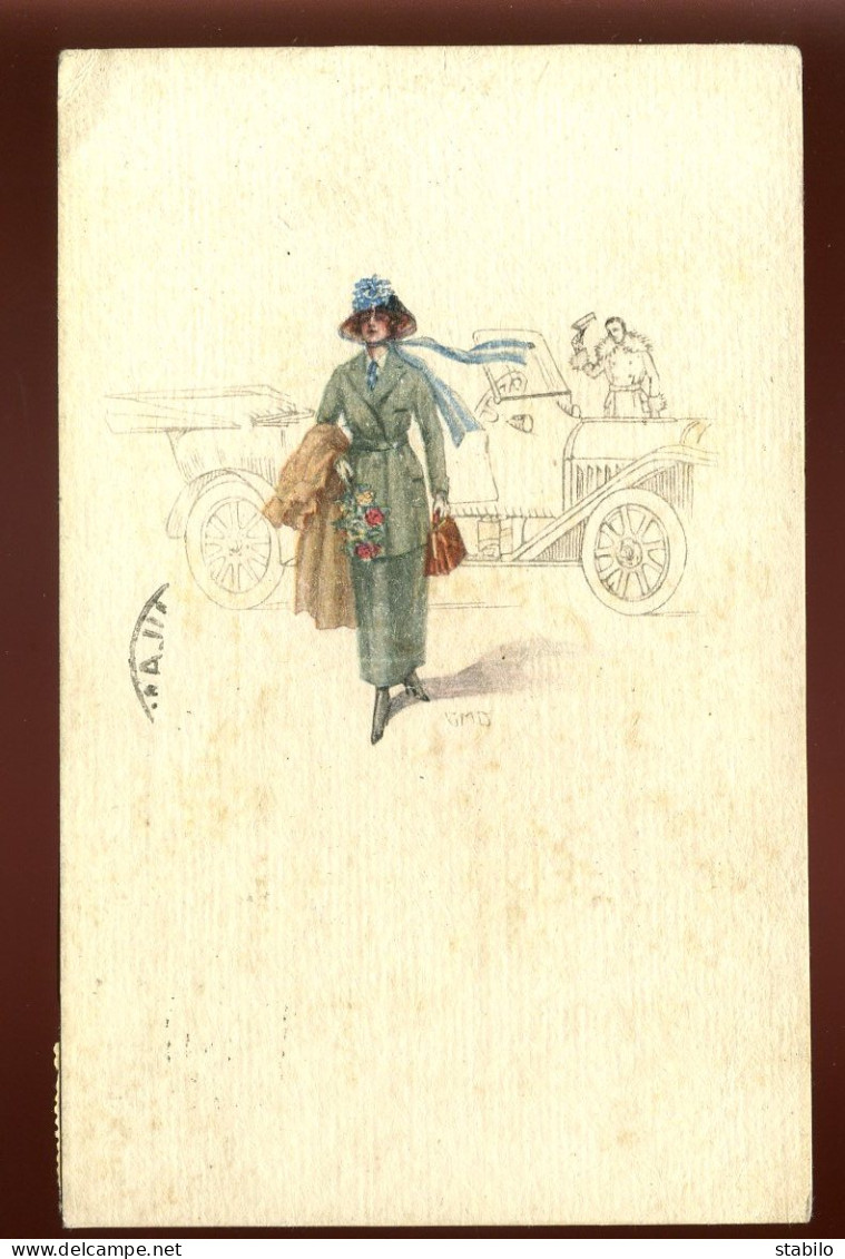 ILLUSTRATEURS  - FEMME - AUTOMOBILE - Other & Unclassified