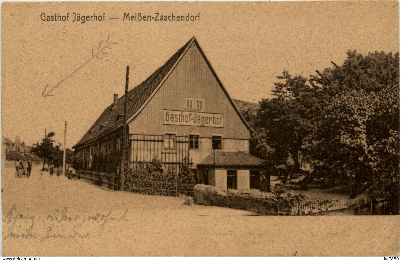 Meissen-Zaschendorf - Gathof Jägerhof - Meissen