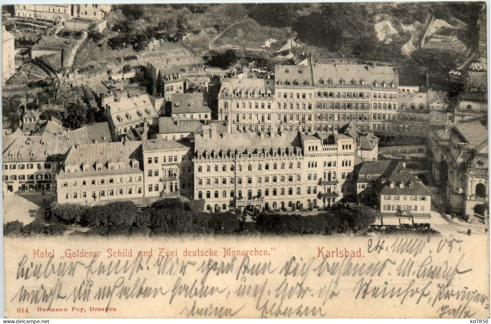 Karlsbad - Hotel Goldener Schild - Czech Republic