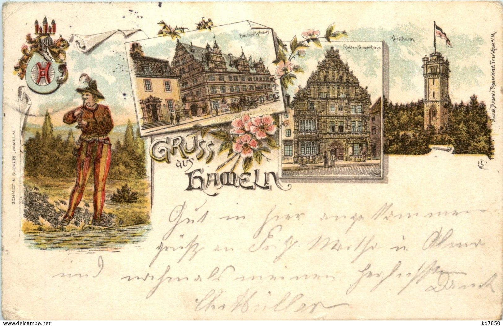 Gruss Aus Hameln - Litho - Hameln (Pyrmont)