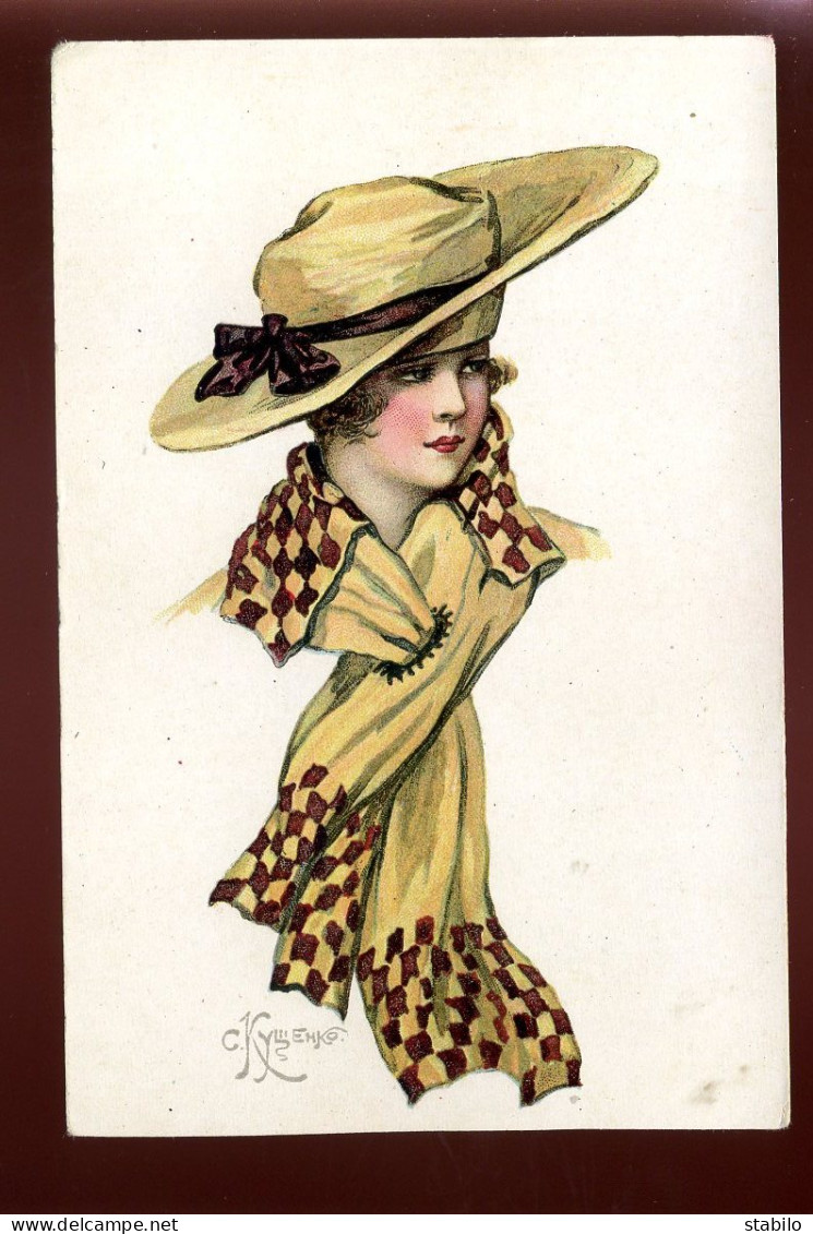 ILLUSTRATEURS - FEMME - CHAPEAU - Autres & Non Classés