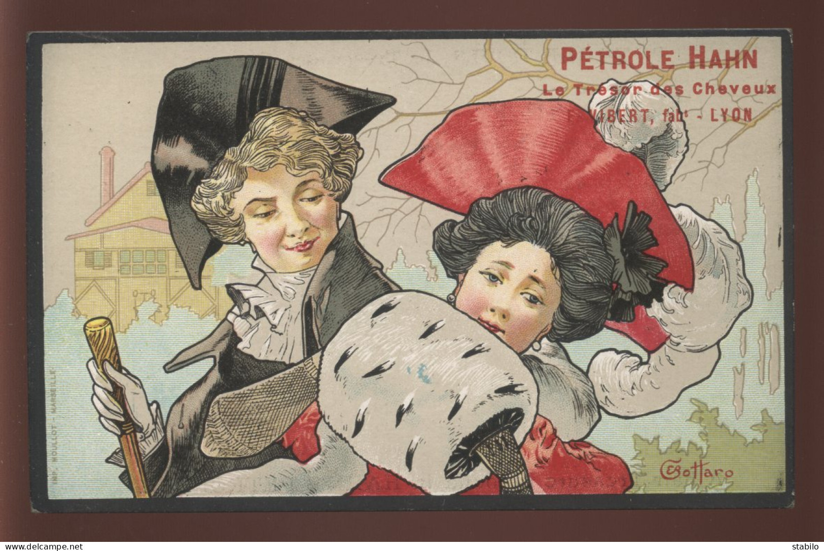 PUBLICITE - PETROLE HAHN - ILLUSTRATEUR BOTTARO - Werbepostkarten