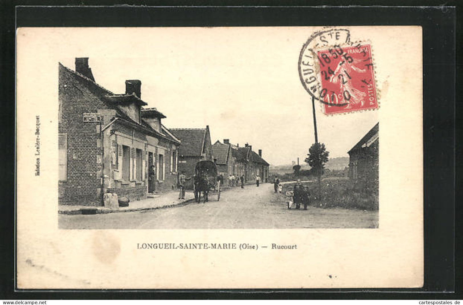 CPA Longueil-Sainte-Marie, Rucourt  - Other & Unclassified