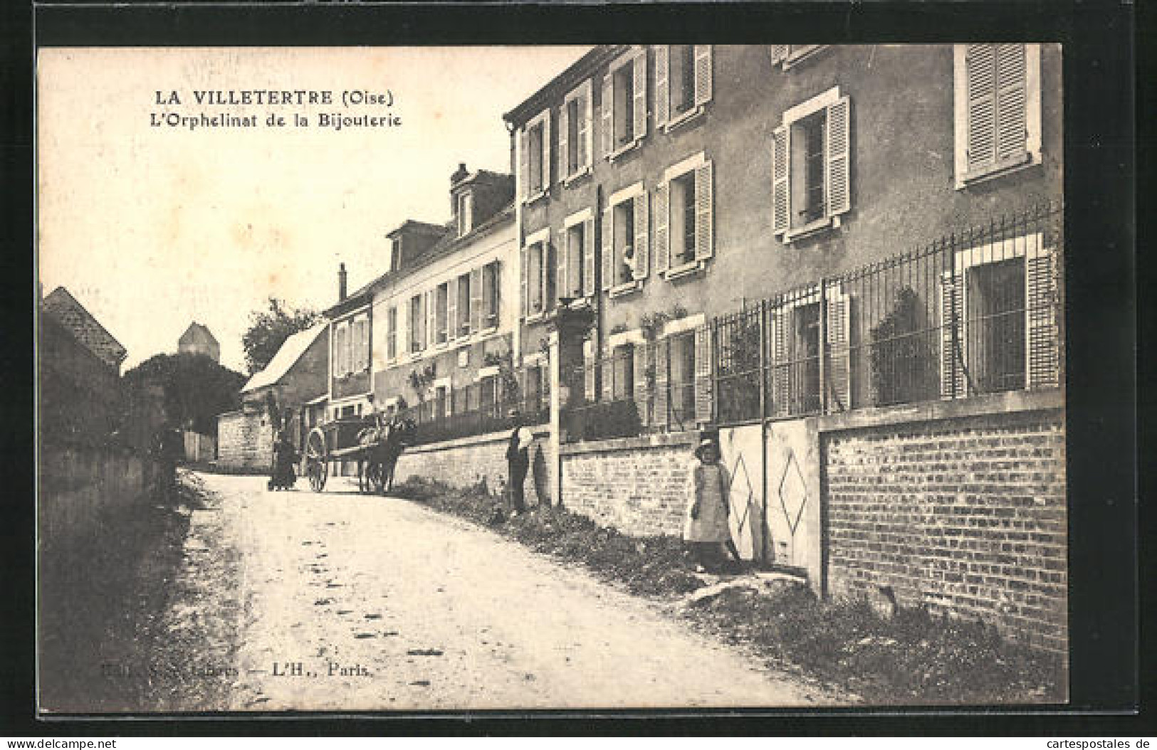 CPA La Villetertre, L`Orphelinat De La Bijouterie  - Other & Unclassified