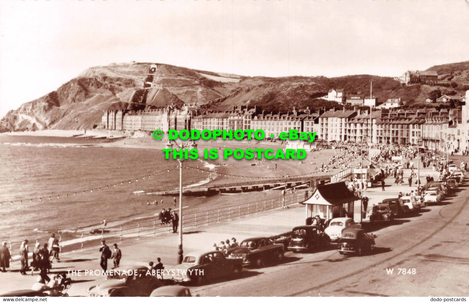 R532769 Aberystwyth. The Promenade. RP. 1962 - World