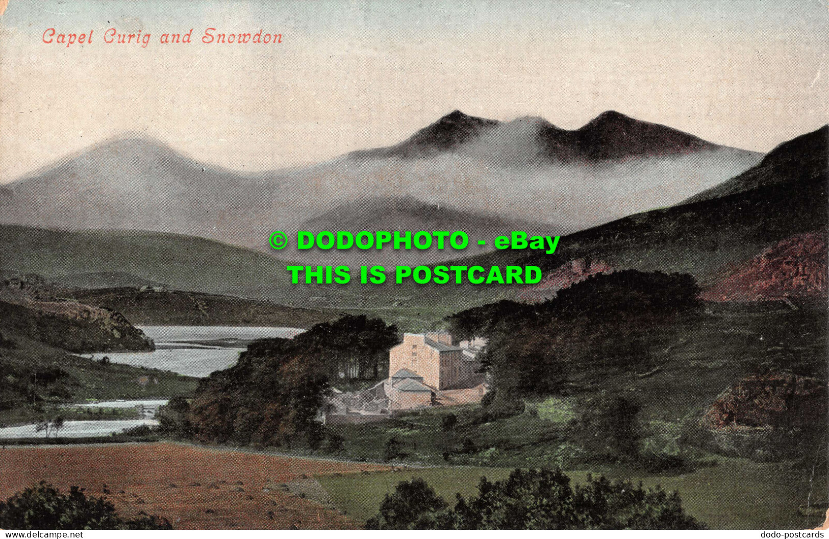 R532771 Capel Curig And Snowdon. Valentines Series. 1908 - World