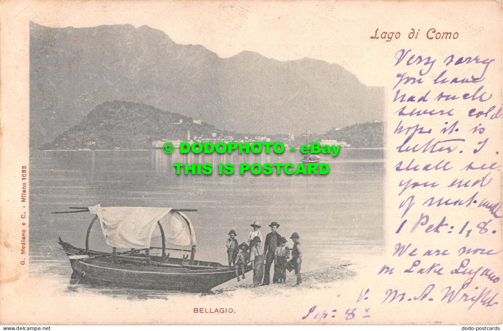 R532544 Bellagio. Lago Di Como. G. Modiano. 1900 - World