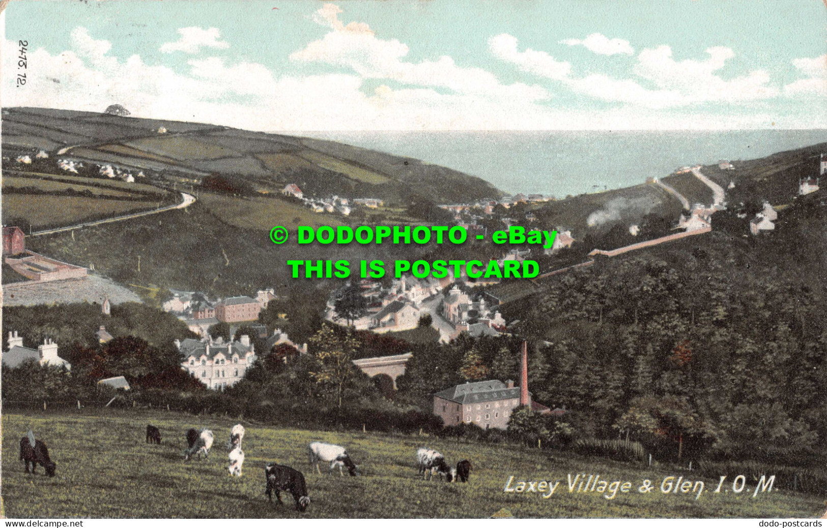 R532555 I. O. M. Laxey Village And Glen. Hartmann. 1904 - World