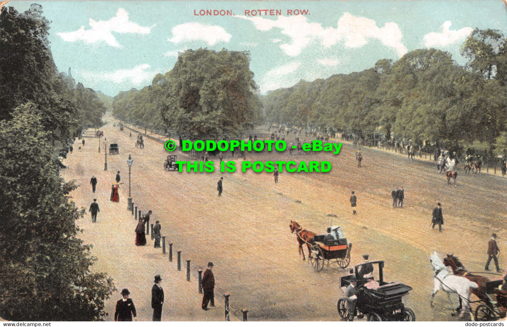 R532797 London. Rotten Row. Charles Martin. Series 3 - Other & Unclassified