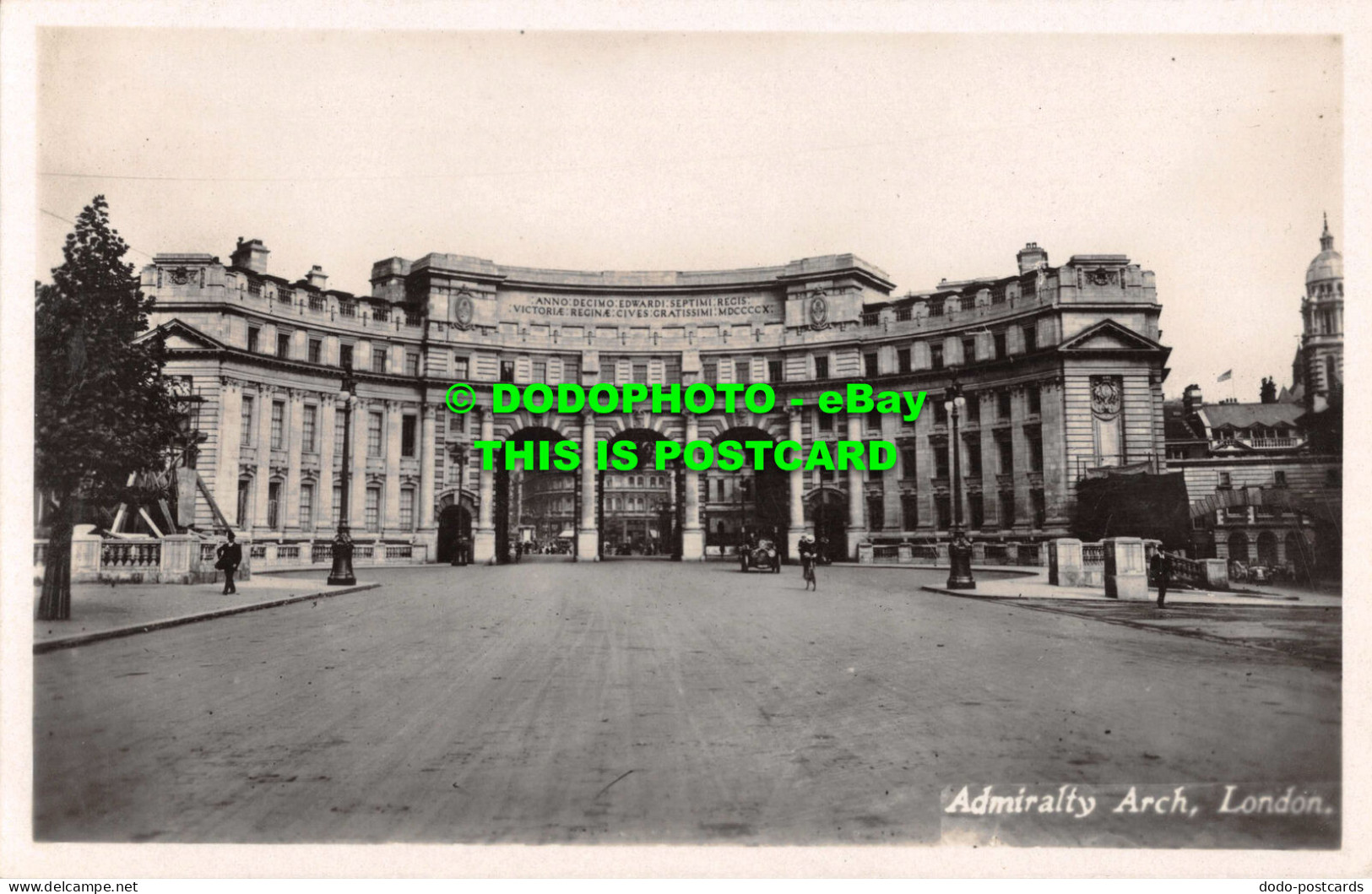 R532830 London. Admiralty Arch. Hunt Real Photo Process - Otros & Sin Clasificación