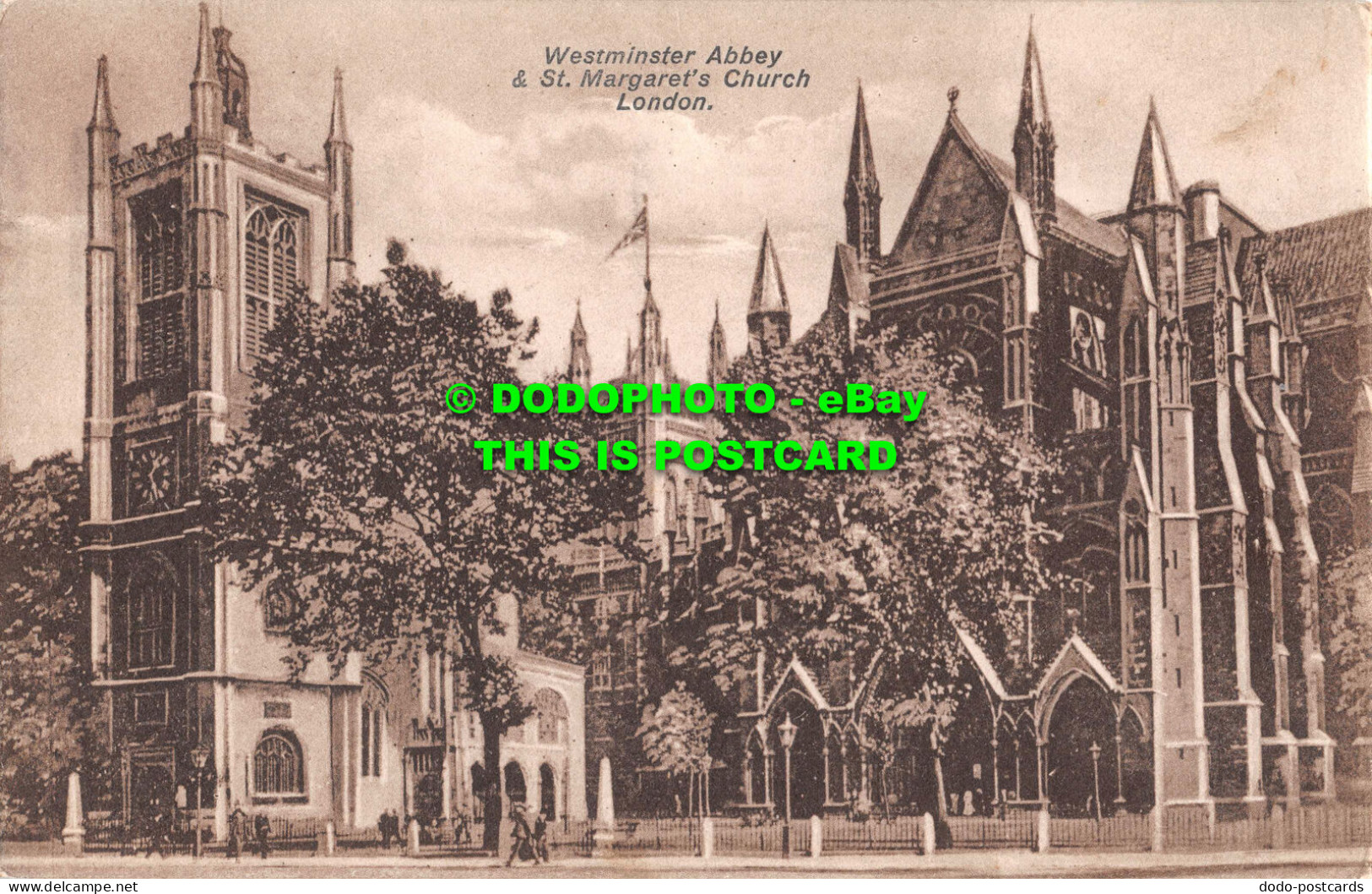 R532832 London. Westminster Abbey And St. Margaret Church. 1926 - Otros & Sin Clasificación