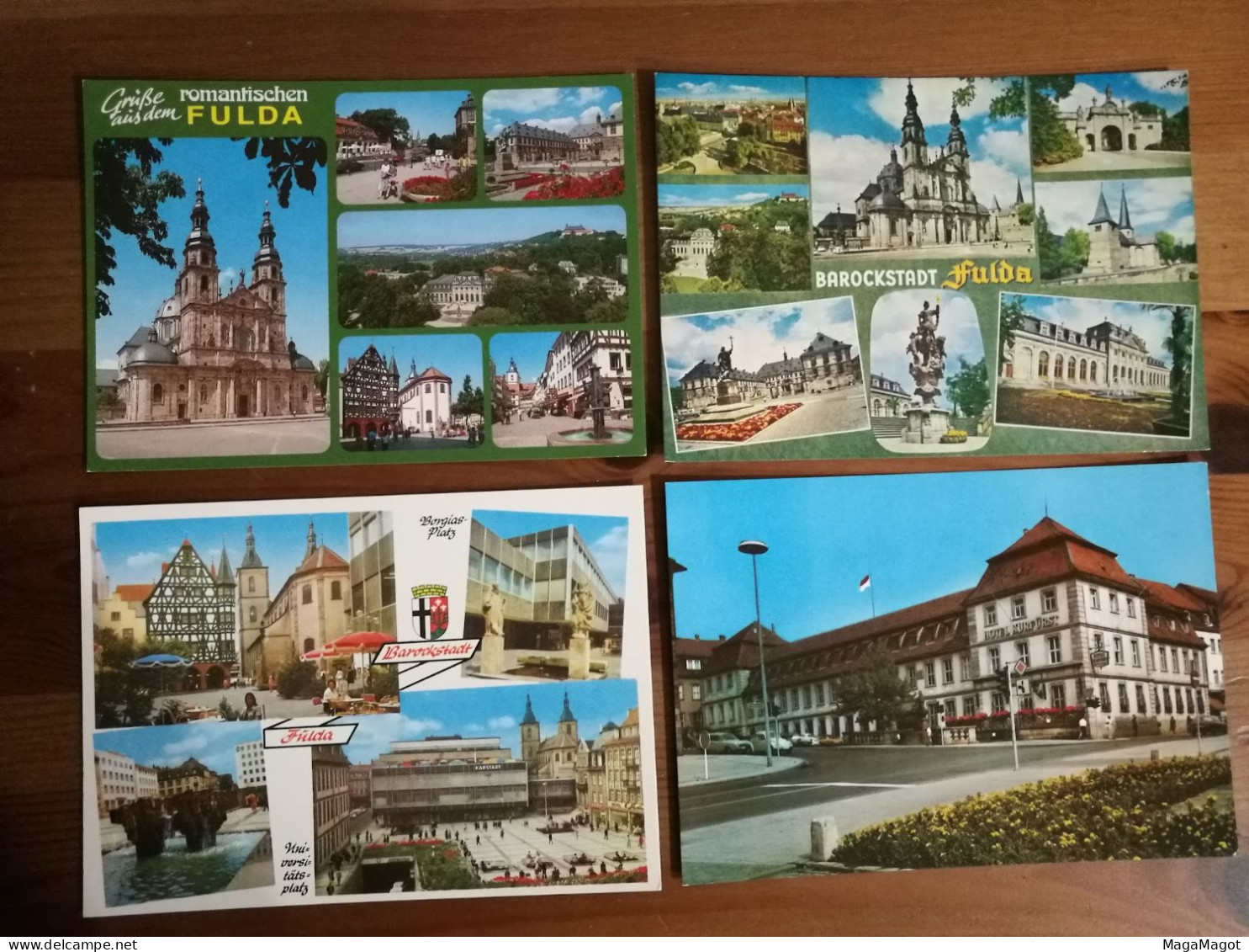 FULDA - 4 Cartoline Non Viaggiate - Collezioni E Lotti