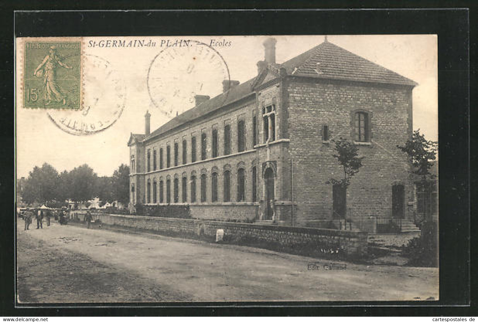 CPA Saint-Germain-du-Plain, Les Écoles  - Other & Unclassified
