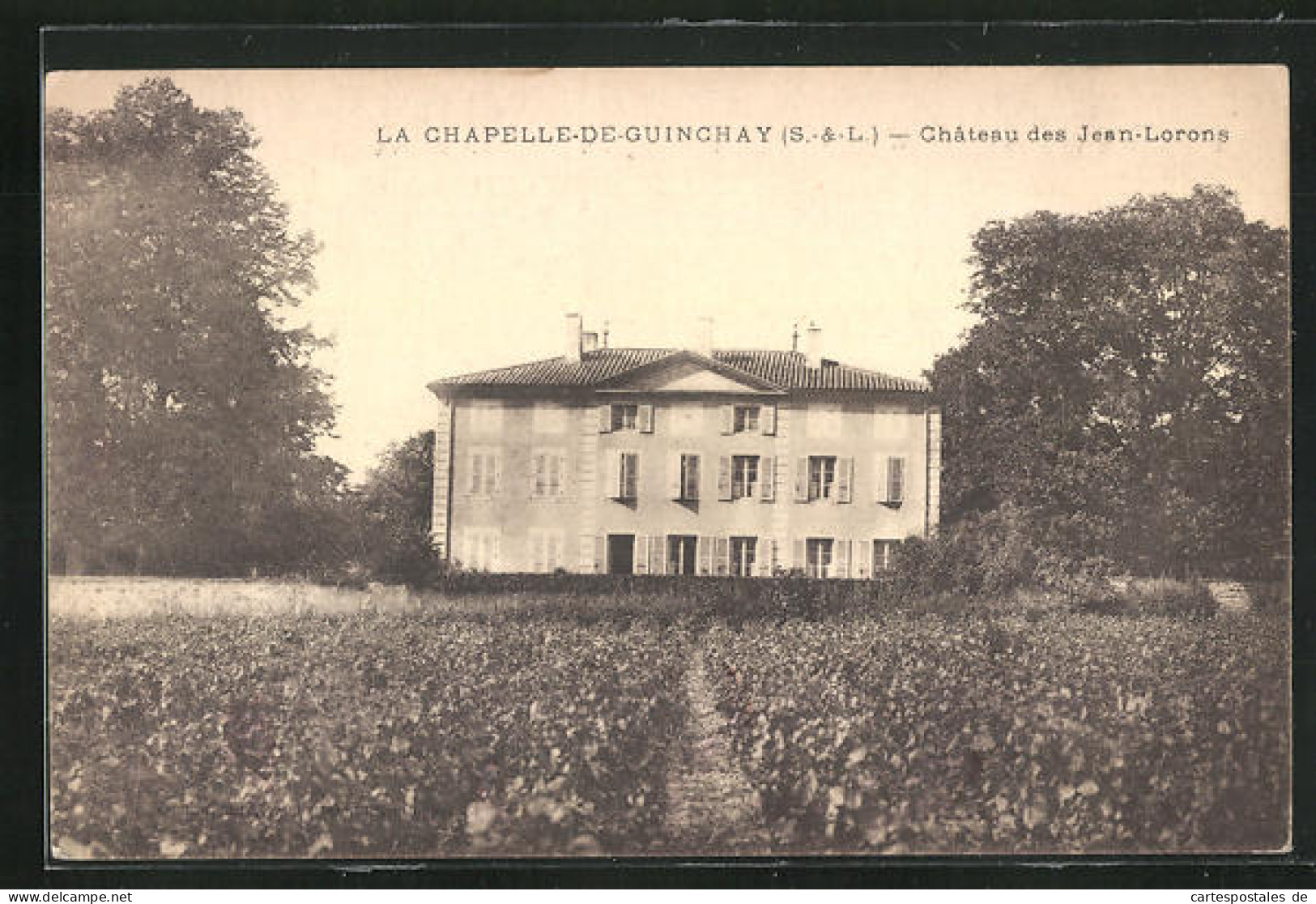 CPA La Chapelle-de-Guinchay, Chateau Des Jean-Lorons  - Other & Unclassified
