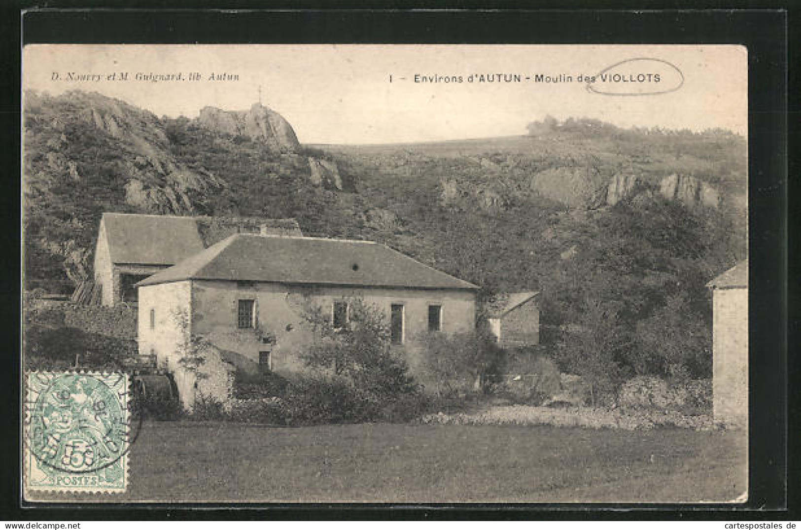 CPA Viollots, Le Moulin,  Vue De Mühle  - Other & Unclassified