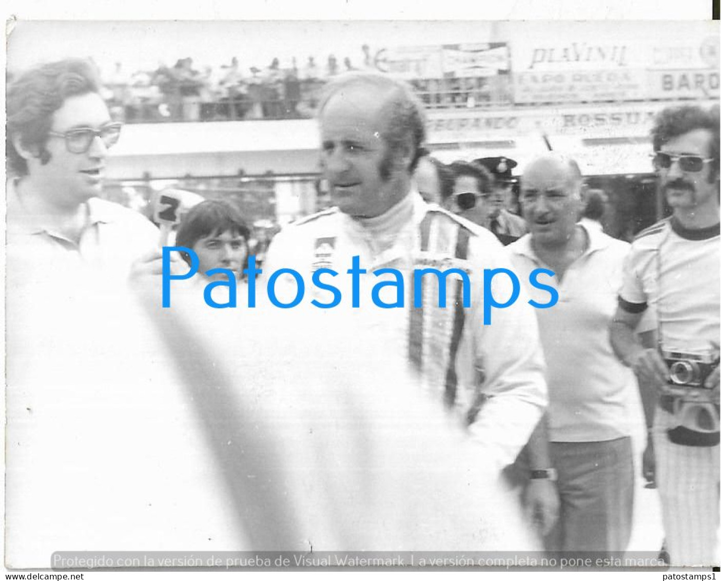 227894 AUTOMOBILE CAR RACE AUTO DE CARRERA RUNNER F-1 HOLME DENIS CAMPEON 1967 PHOTO NO POSTAL POSTCARD - Andere & Zonder Classificatie