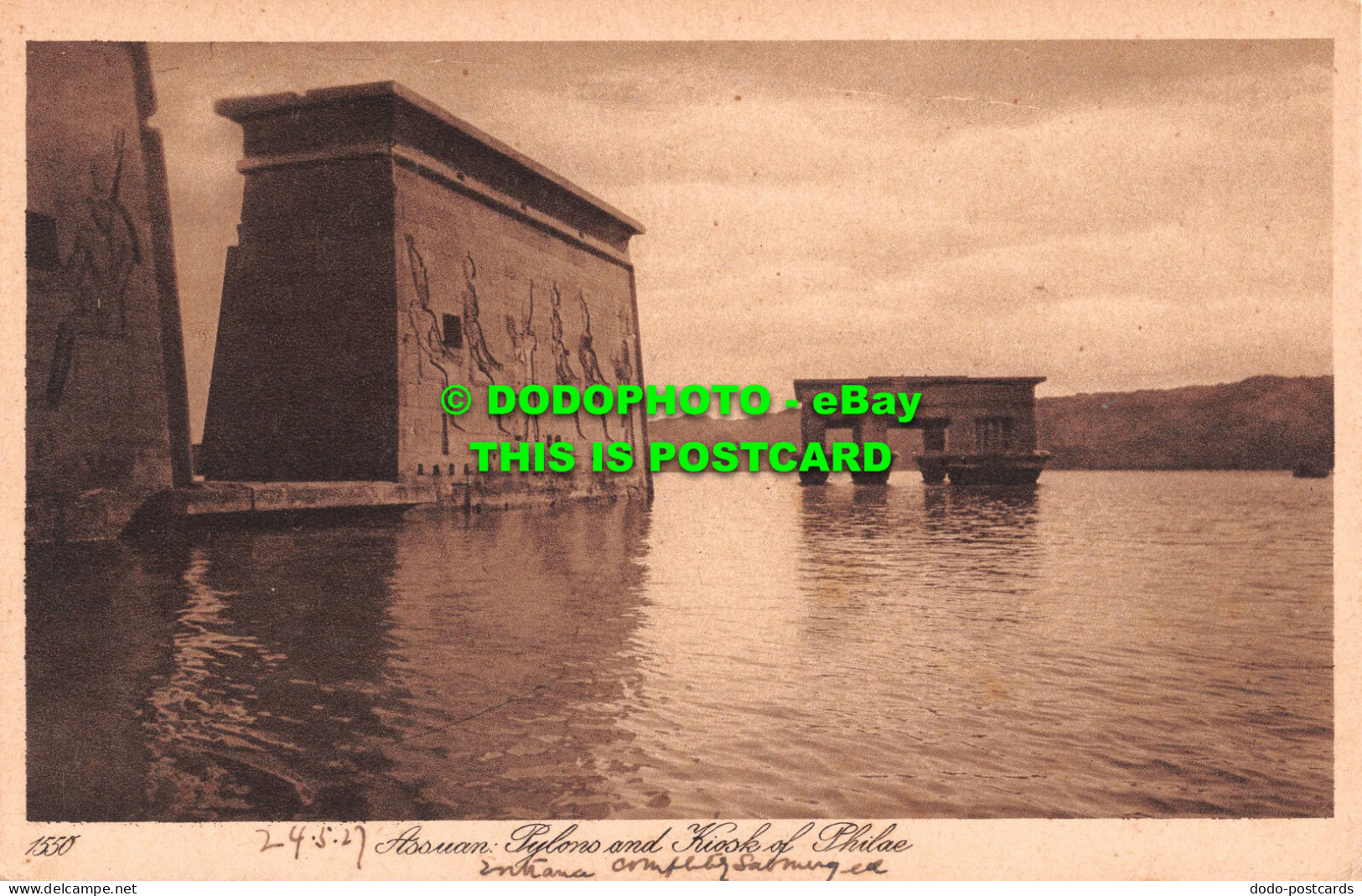 R532653 Assuan. Pylons And Kiosk Of Philae. Lehnert And Landrock. 1927 - Wereld