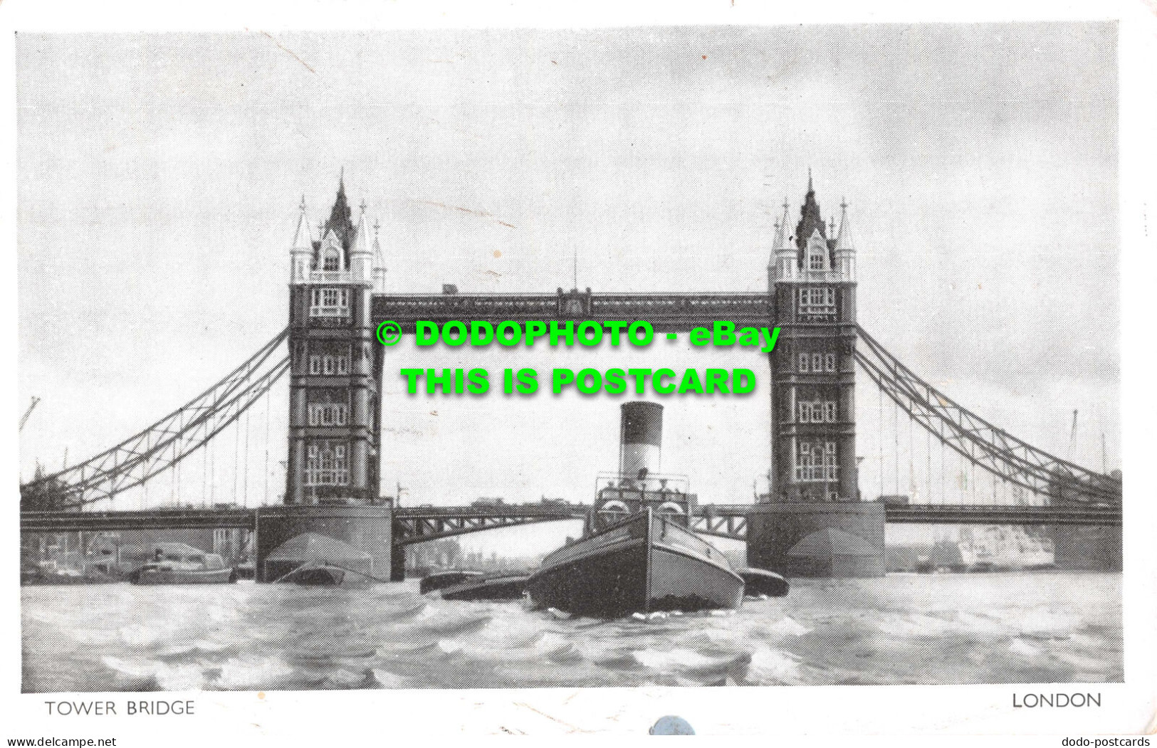 R533184 London. Tower Bridge. D. F. And S. 1948 - Other & Unclassified