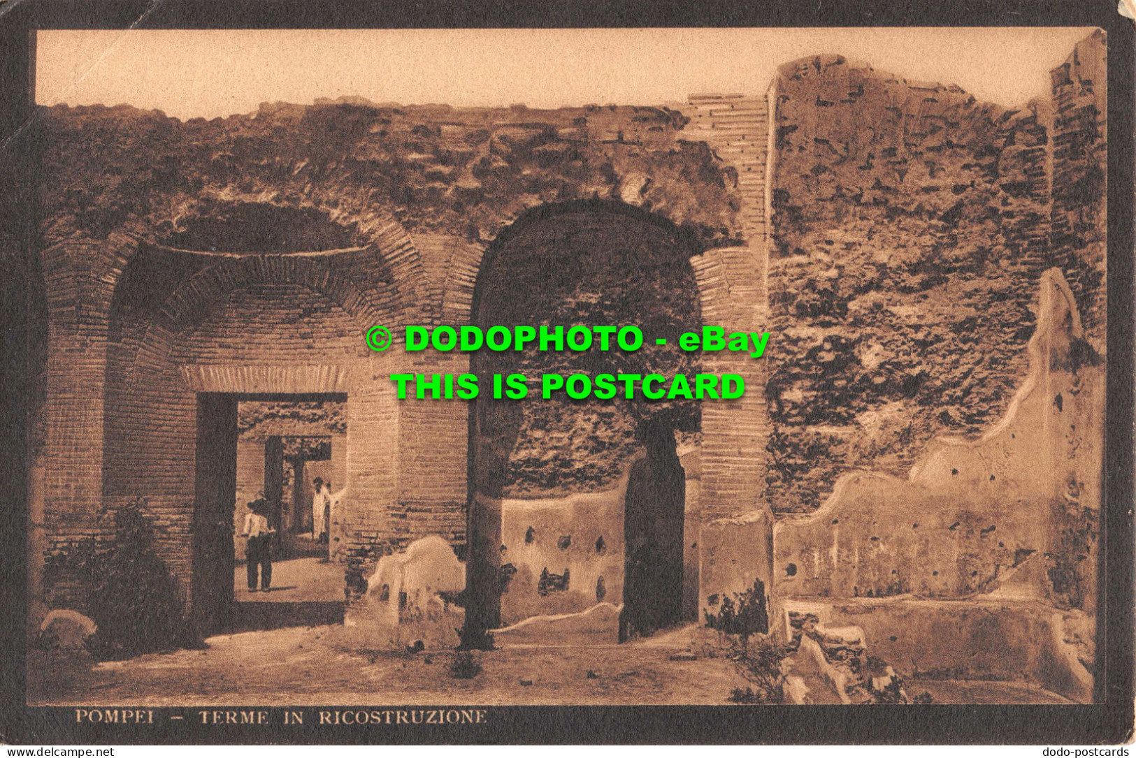 R532663 Pompei. Terme In Ricostruzione. P. Beccarini - Wereld