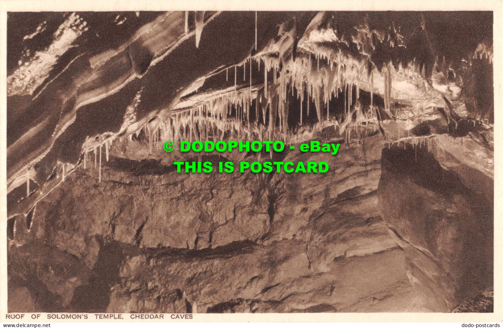 R532899 Cheddar Caves. Roof Of Solomon Temple. A. G. H. Gough - Welt