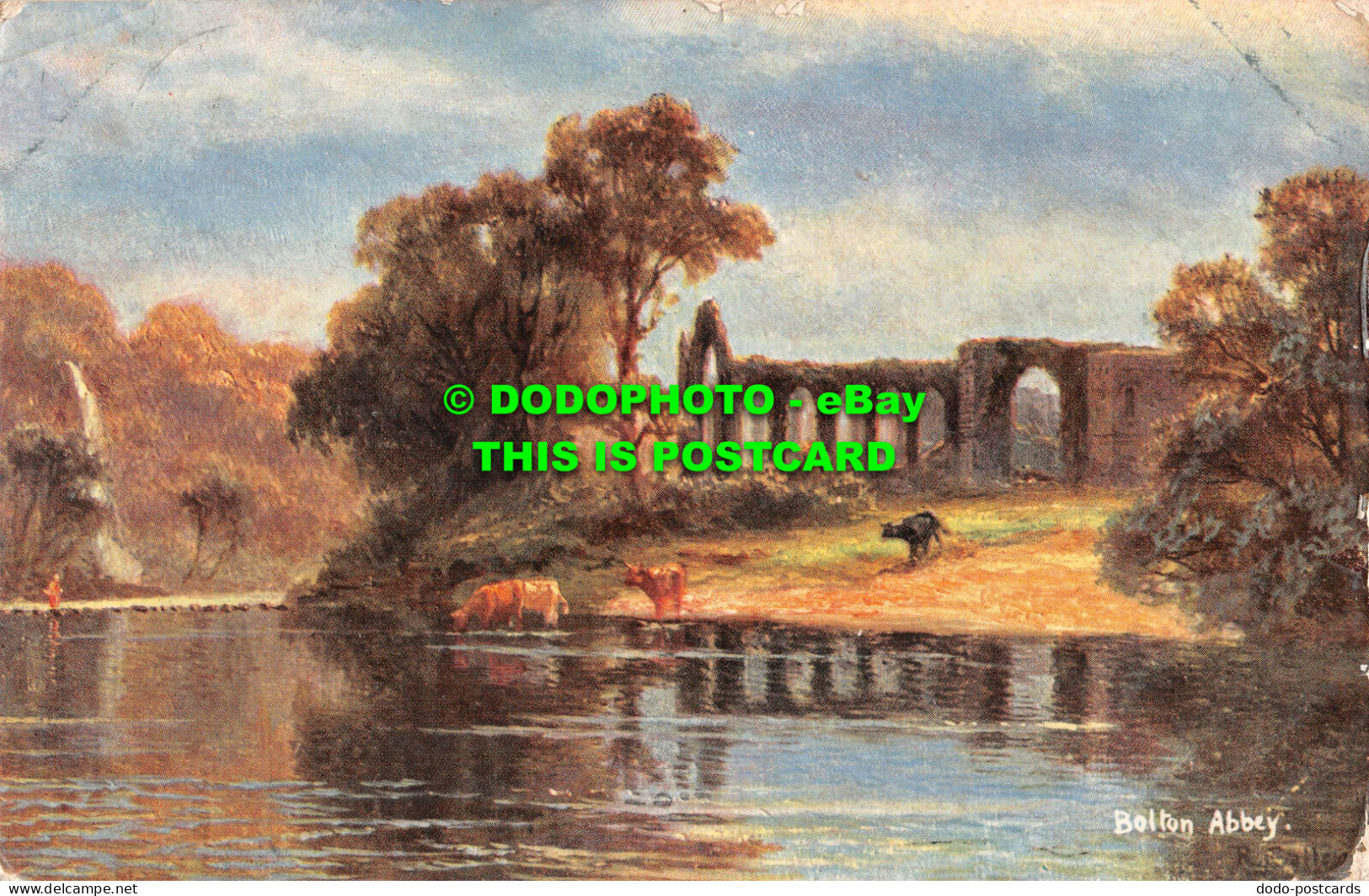 R533196 Bolton Abbey. S. Hildesheimer. Yorkshire Series. No. 5420 - Wereld