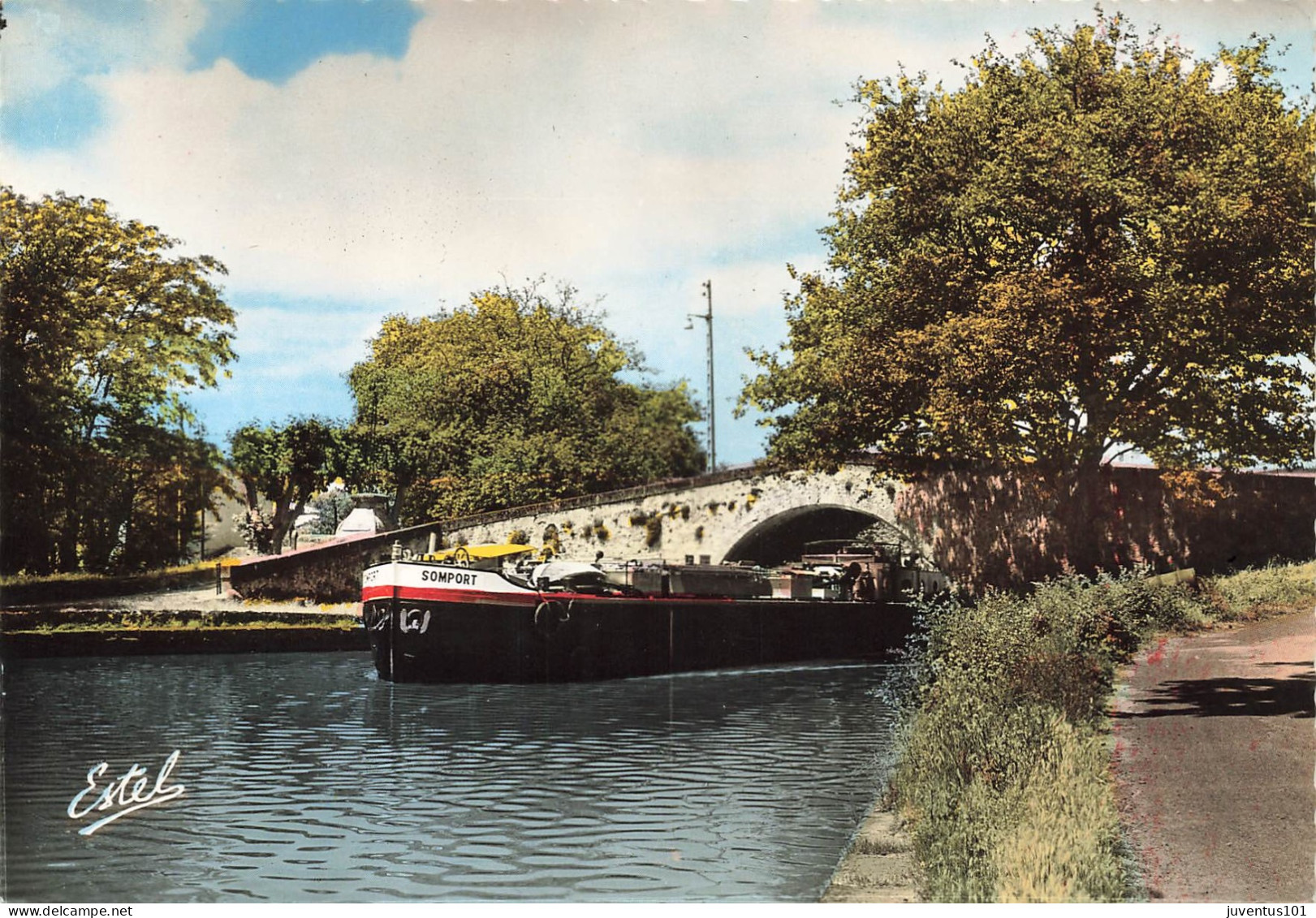 CPSM Castelnaudary-Vue Sur Le Canal Du Midi     L2878 - Castelnaudary