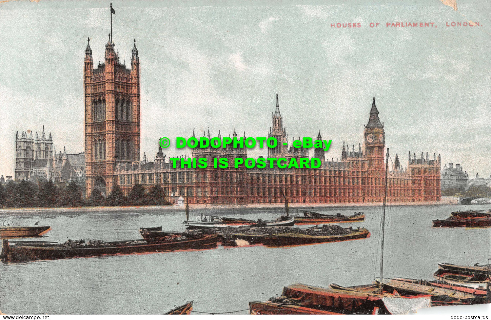 R532918 London. Houses Of Parliament. 1909 - Andere & Zonder Classificatie