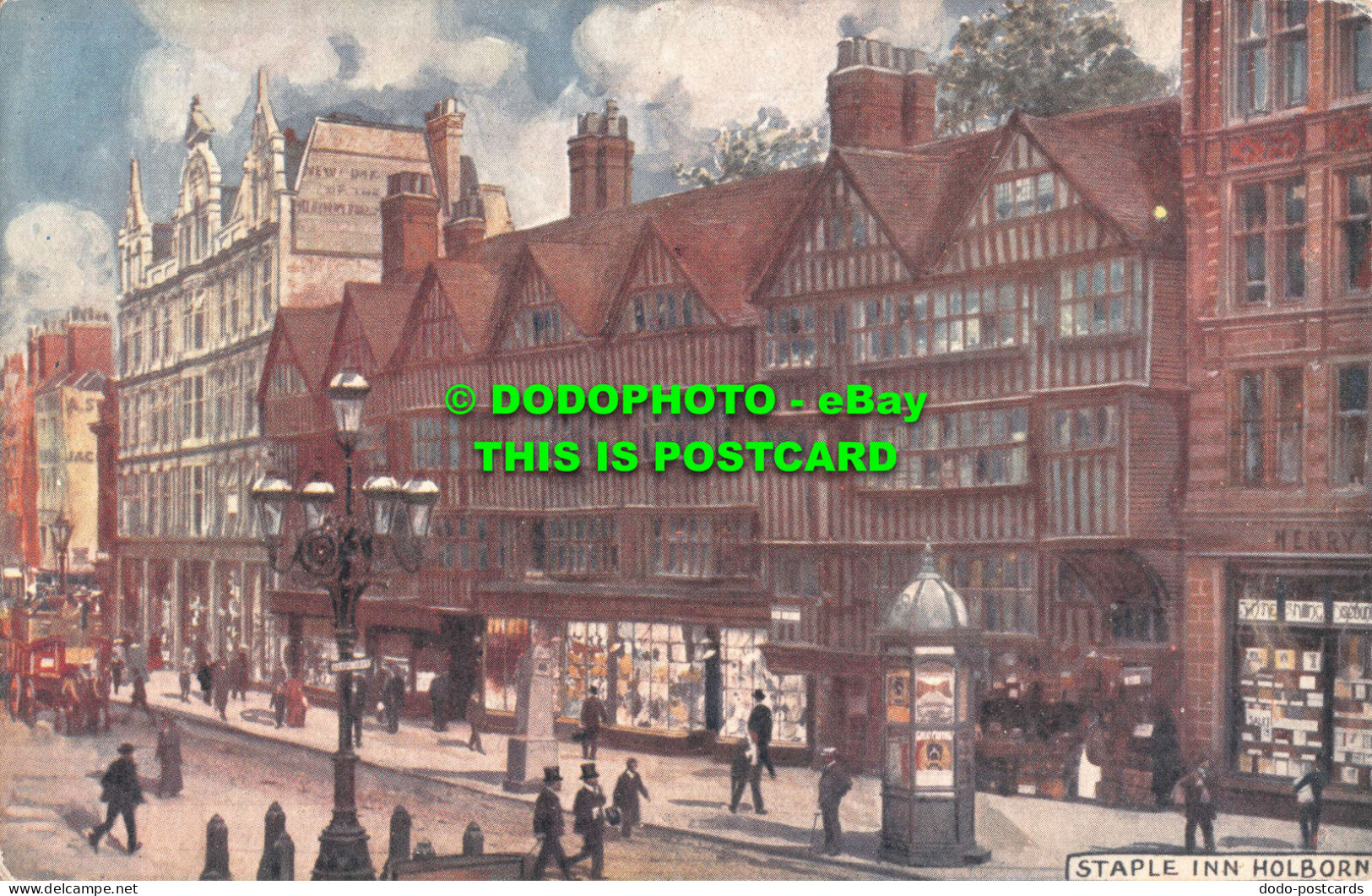 R533272 Staple Inn Holborn. G. Smith. Postcard - Monde