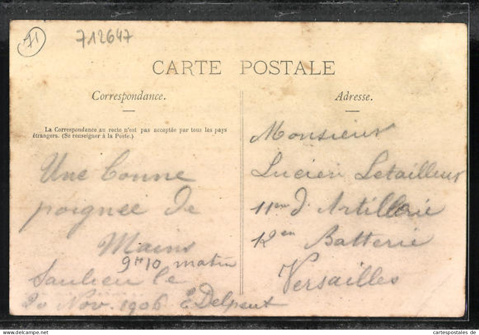 CPA Le Creusot, Caserne Du 29. D'Infanterie  - Le Creusot