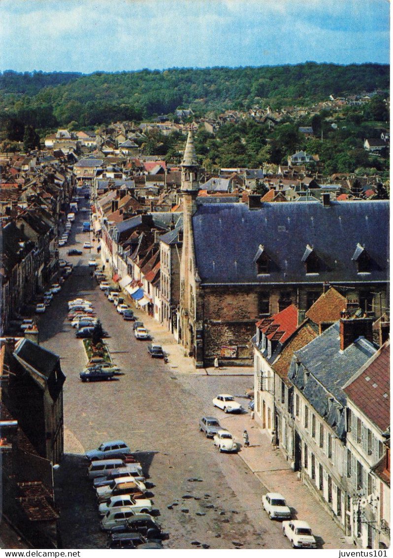 CPSM Clermont-Place De L'hôtel De Ville-Timbre    L2878 - Clermont