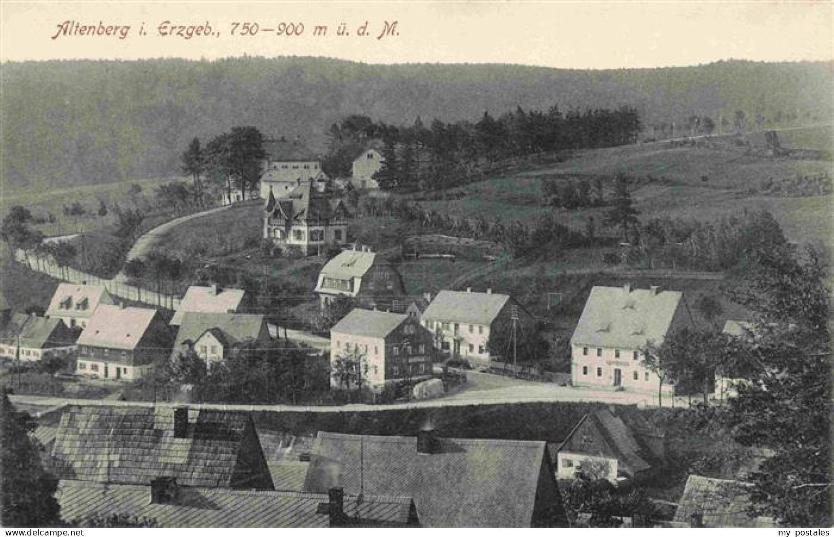 73973602 Altenberg__Erzgebirge_Sachsen Ortsansicht - Geising