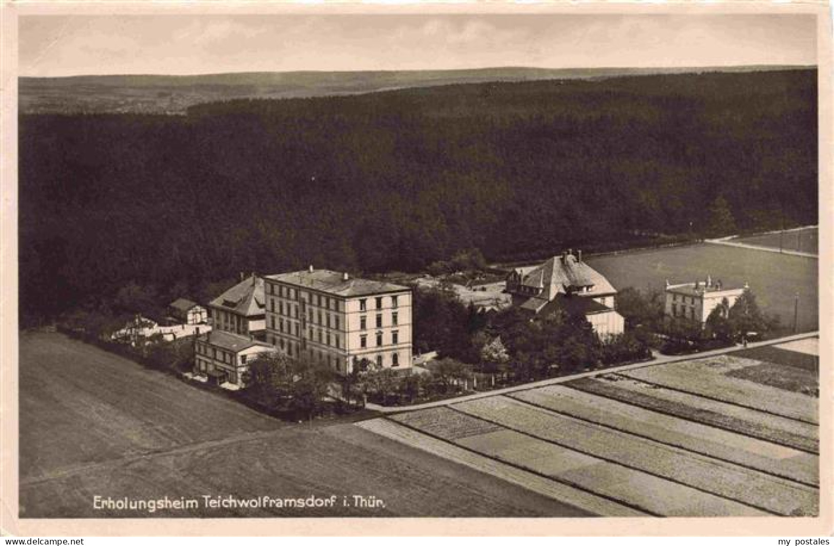 73973560 Teichwolframsdorf Erholungsheim Fliegeraufnahme - Sonstige & Ohne Zuordnung