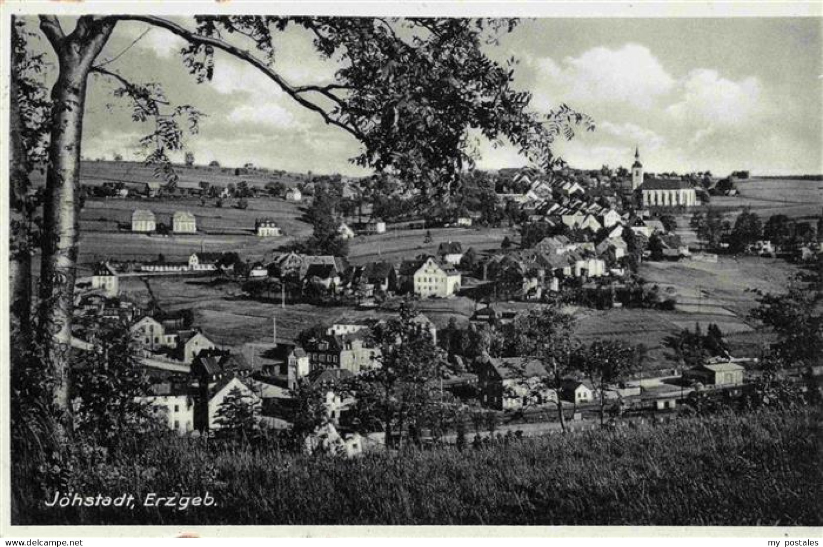 73973559 Joehstadt Panorama - Jöhstadt