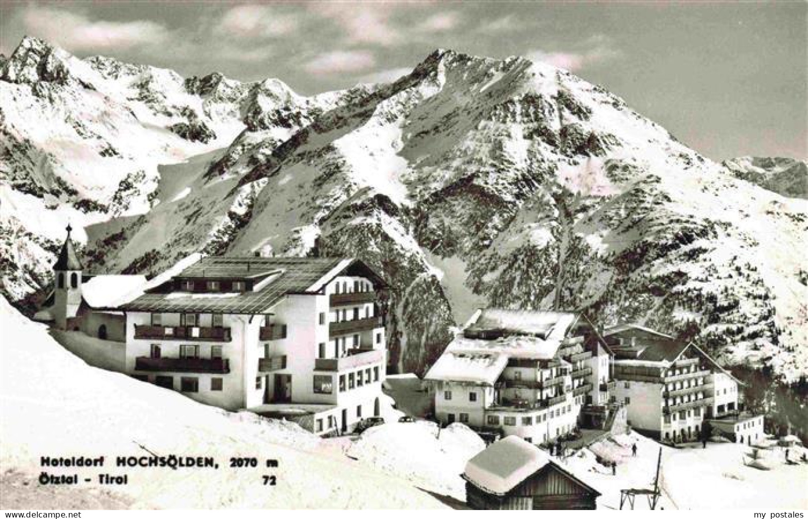 73973531 Hochsoelden_Tirol_AT Wintersportplatz Alpen Hoteldorf Oetztaler Alpen - Otros & Sin Clasificación