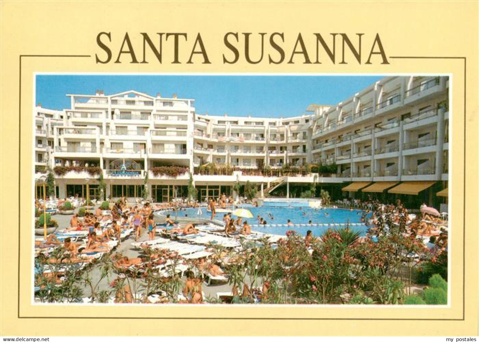 73941398 Santa_Susanna_ES Aquamarin Park Hotel Pool - Andere & Zonder Classificatie