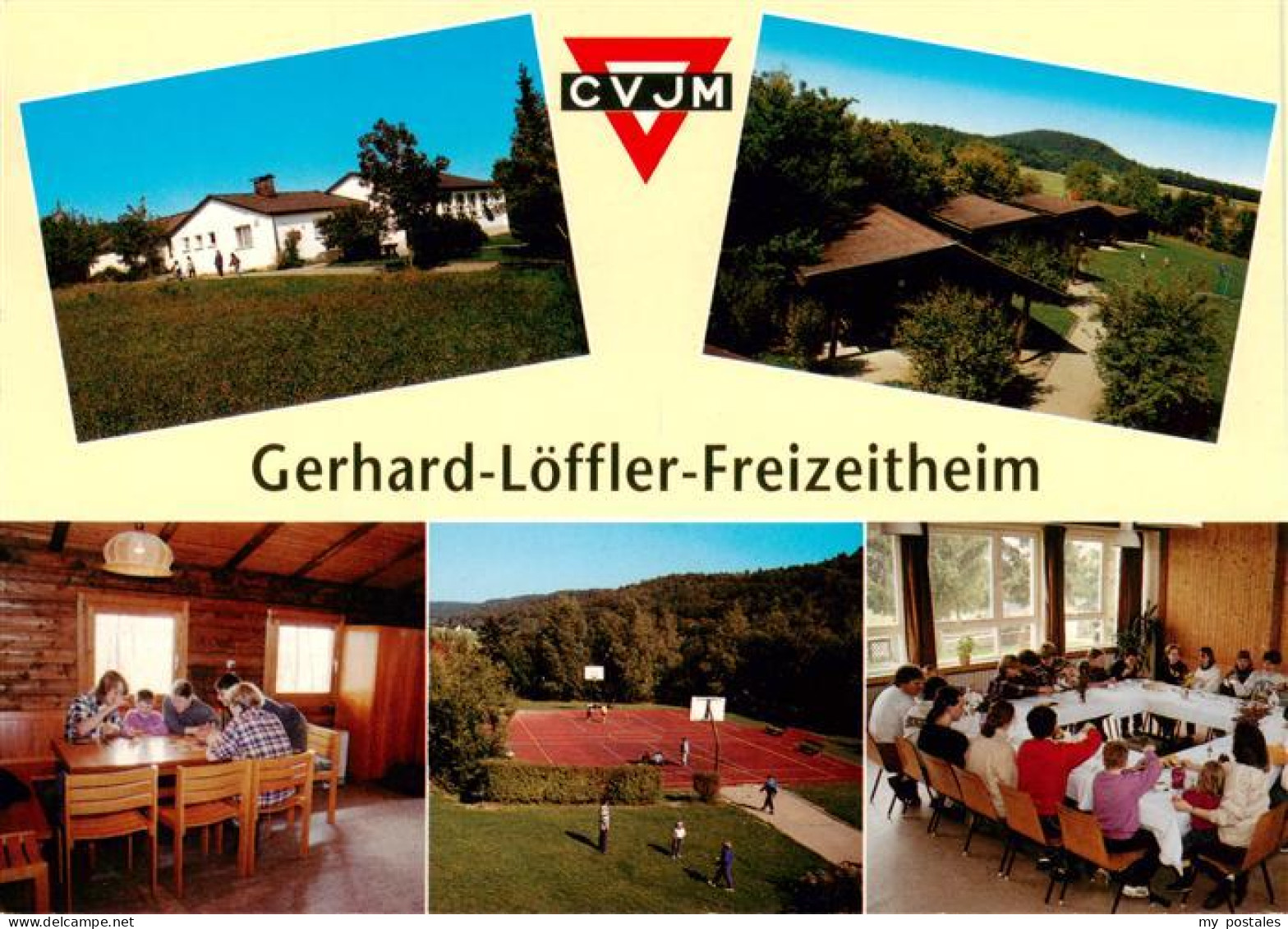 73900288 Stierhoefstetten Gerhard Loeffler Freizeitheim Gastraeume Sportplatz Pa - Andere & Zonder Classificatie