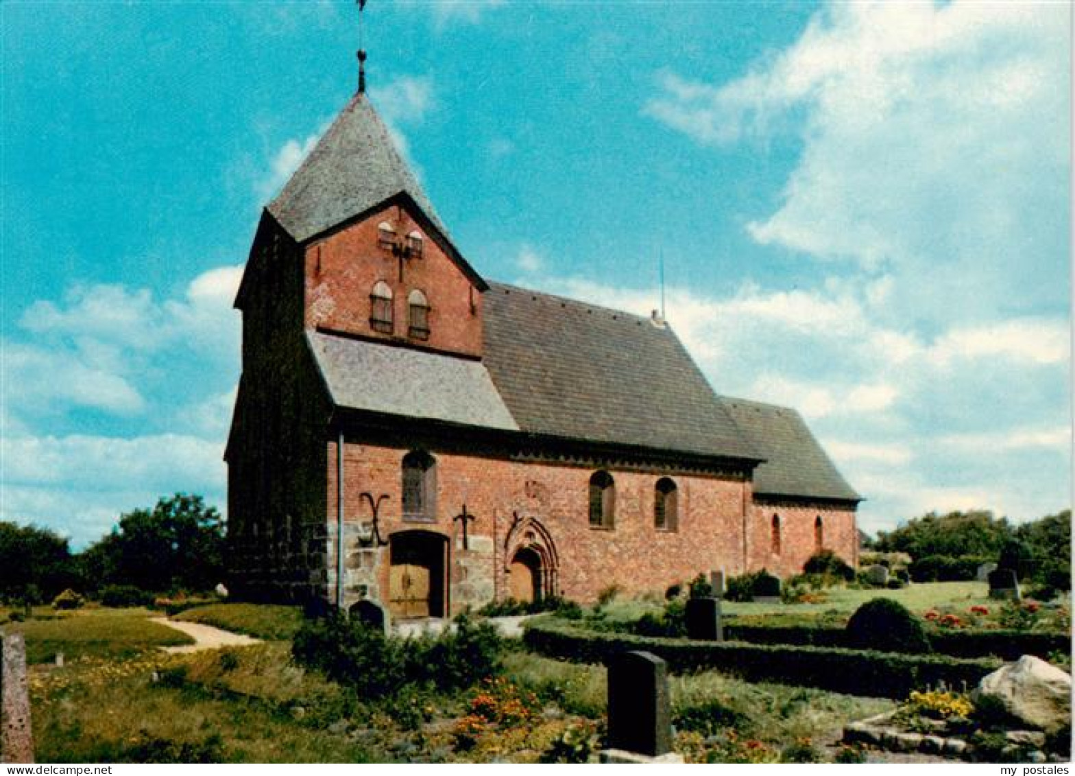 73900197 Schobuell Husum Nordsee Kirchlein Am Meer  - Andere & Zonder Classificatie