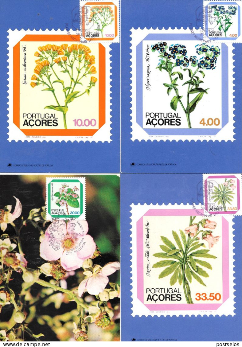 Flores Dos Açores - Maximumkaarten