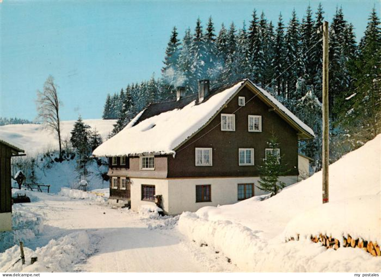 73900181 Scheidegg Allgaeu Gasthaus Ruhmuehle Scheidegg Allgaeu - Altri & Non Classificati