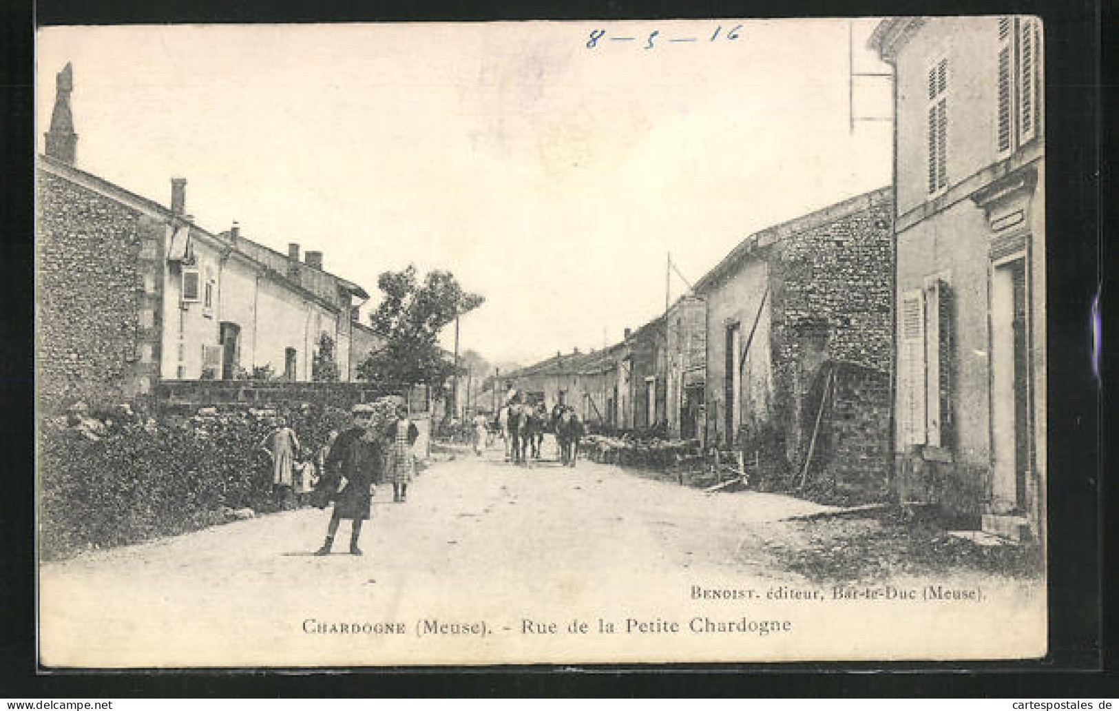 CPA Chardogne, Rue De La Petite Chardogne  - Other & Unclassified