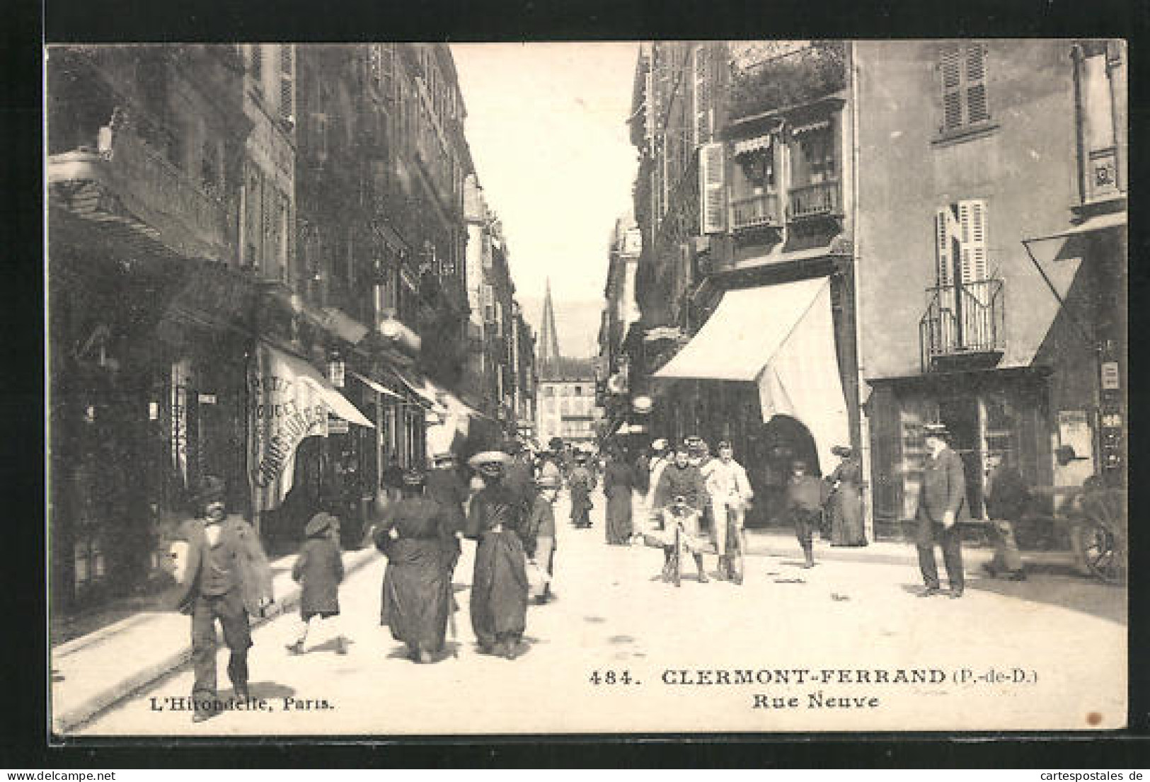 CPA Clermont-Ferrand, Rue Neuve  - Clermont Ferrand