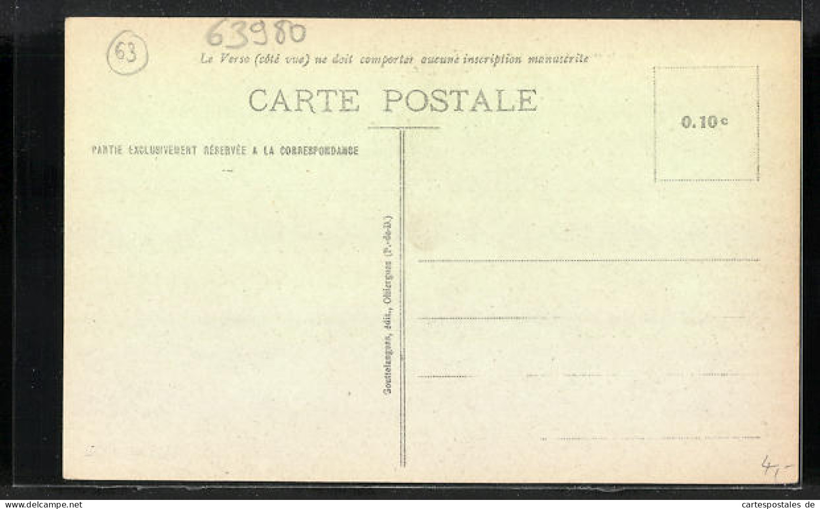 CPA St-Remy-sur-Durolle, La Monnerie, Vue Generale  - Sonstige & Ohne Zuordnung