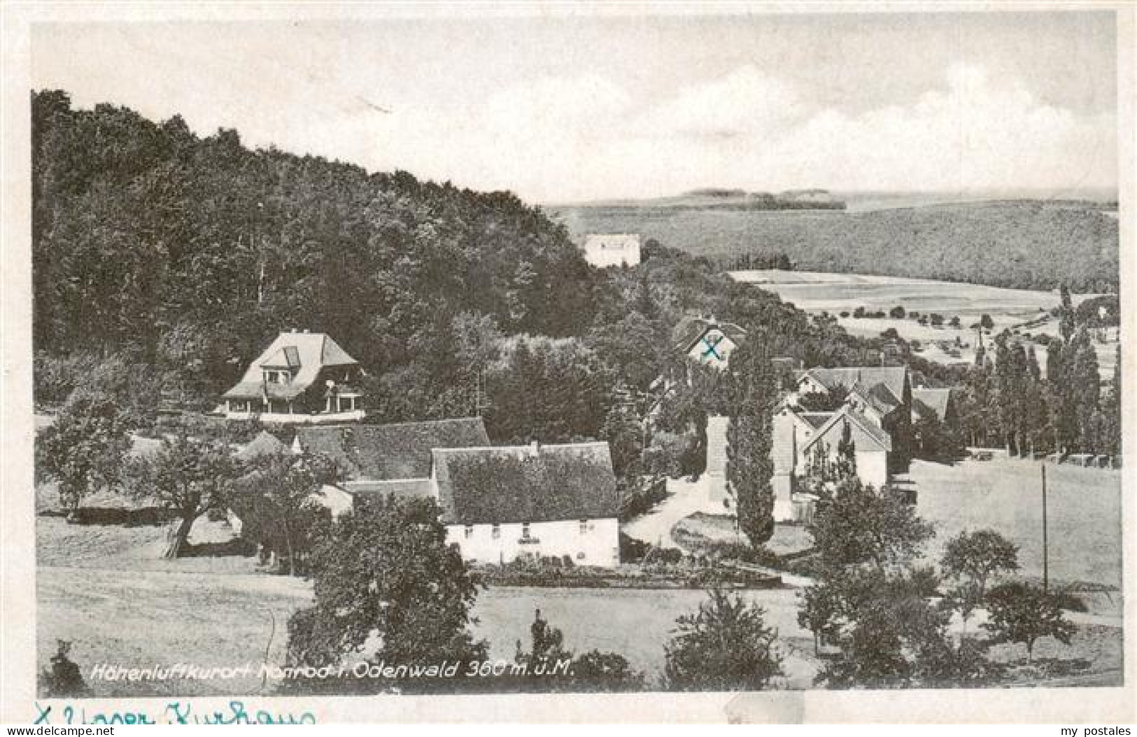 73900063 Nonrod Fischbachtal Panorama Hoehenluftkurort Im Odenwald  - Andere & Zonder Classificatie