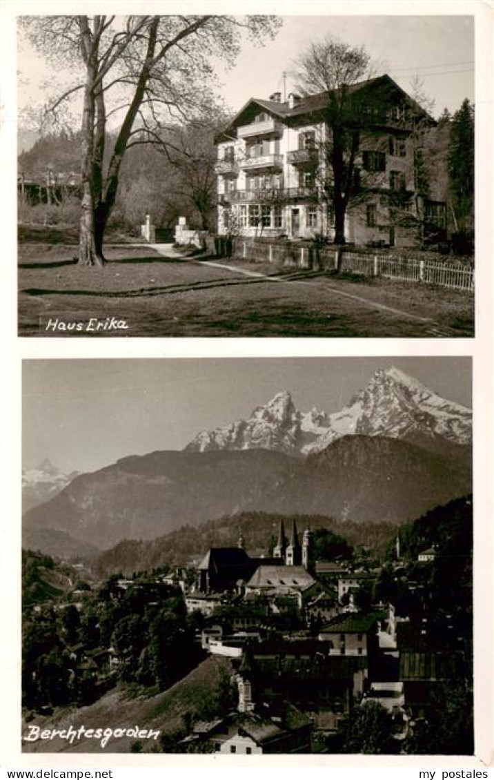 73900052 Berchtesgaden Gaestehaus Haus Erika Panorama Mit Blick Auf Die Alpen Be - Berchtesgaden