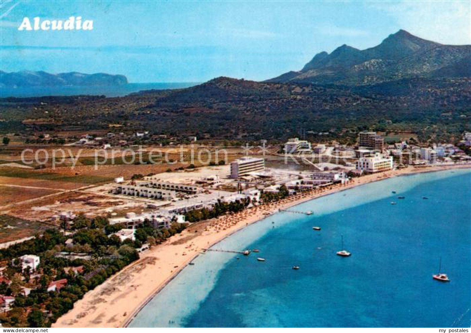 73862168 Alcudia Mallorca ES Panorama Ferienanlagen Hotels Strand  - Autres & Non Classés