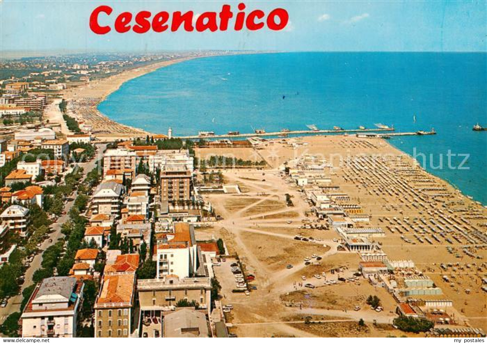 73862161 Cesenatico IT Panorama Kuestenort Strand  - Autres & Non Classés