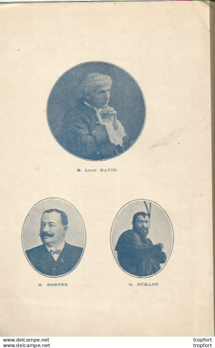 JU / RARE PROGRAM Theater THEATRE PROGRAMME Gala LAKME Leo Delibes PAS DE CALAIS WW1 1920 - Programma's