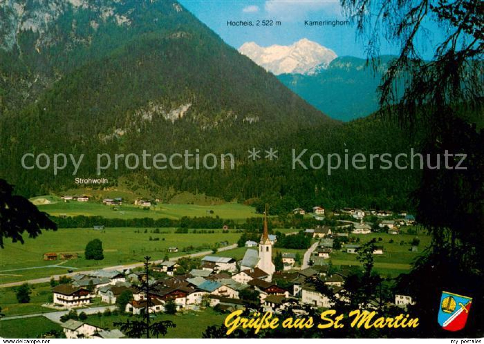 73862062 St Martin Lofer Mit Hoches Und Karnerlinghorn St Martin Lofer - Altri & Non Classificati