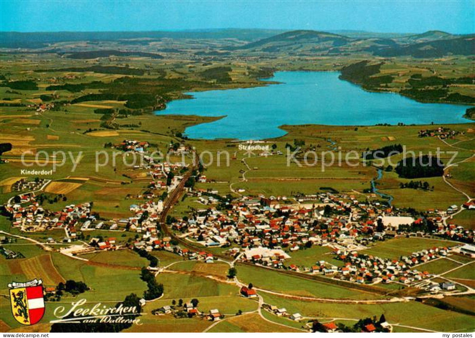 73862060 Seekirchen Wallersee AT Fliegeraufnahme  - Andere & Zonder Classificatie